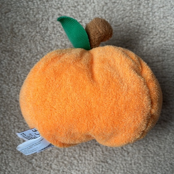 Vintage 2004 Ty Pluffies Plumpkin the Halloween Pumpkin Beanie Babies - Picture 4 of 8